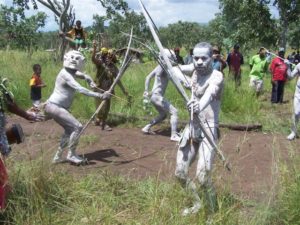 Traditional "Mud Men" of Papua New Guinea
